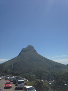 Og her ser dere Table Mountain!